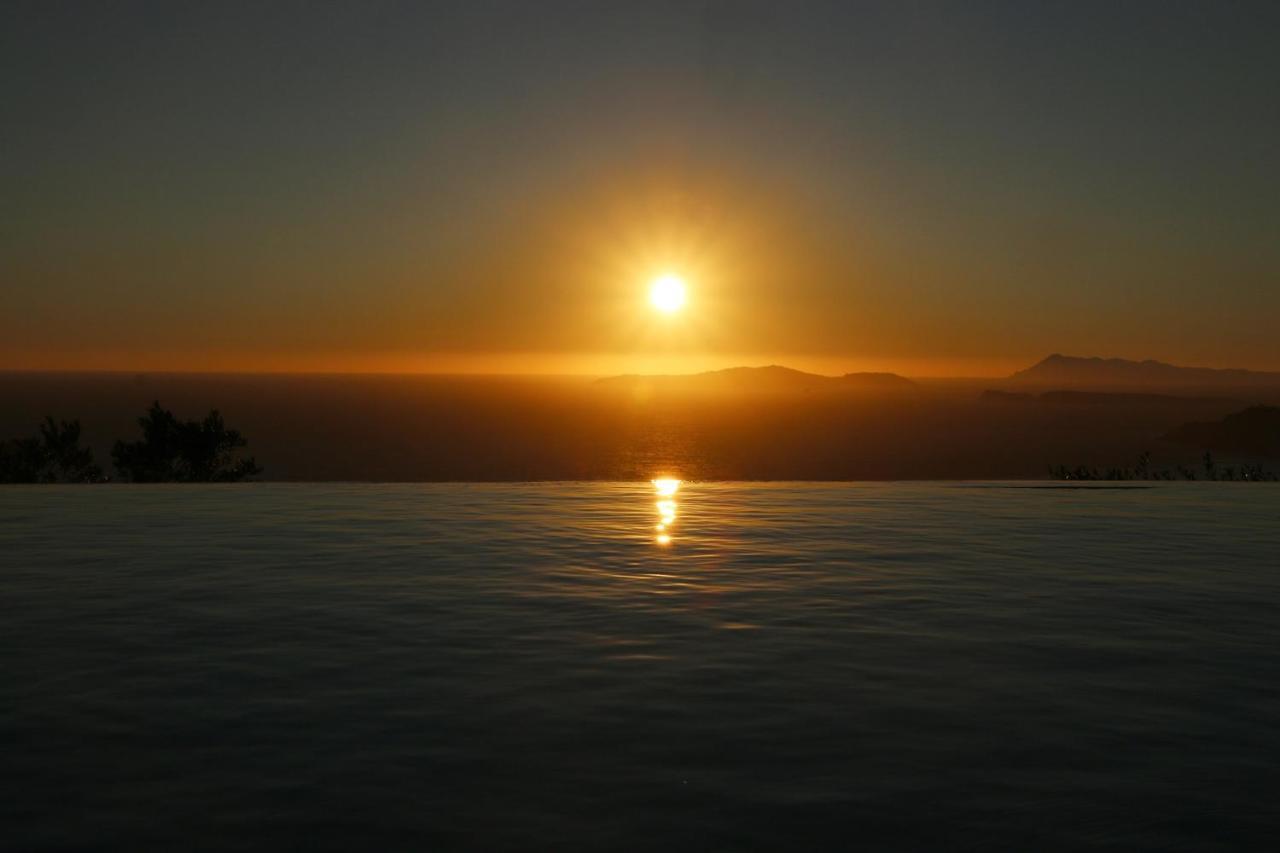 Sunset Sea View Villa 1 Ájos Jeórjos Eksteriør bilde