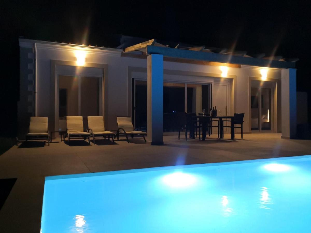 Sunset Sea View Villa 1 Ájos Jeórjos Eksteriør bilde
