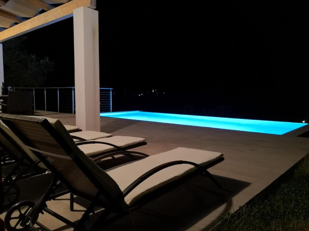 Sunset Sea View Villa 1 Ájos Jeórjos Eksteriør bilde